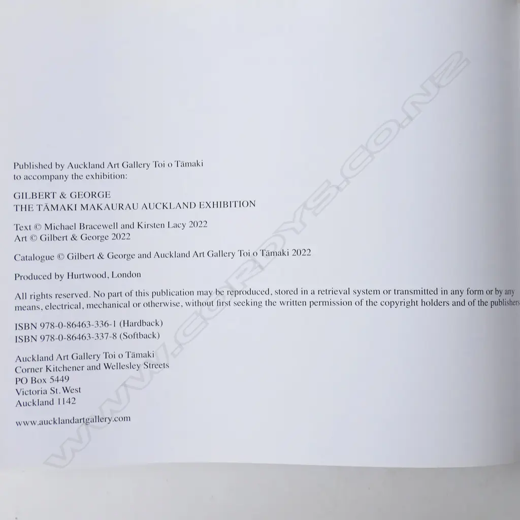 GILBERT AND GEORGE: THE TAMAKI MAKAURAU AUCKLAND EXHIBITION 2022 Image 1++